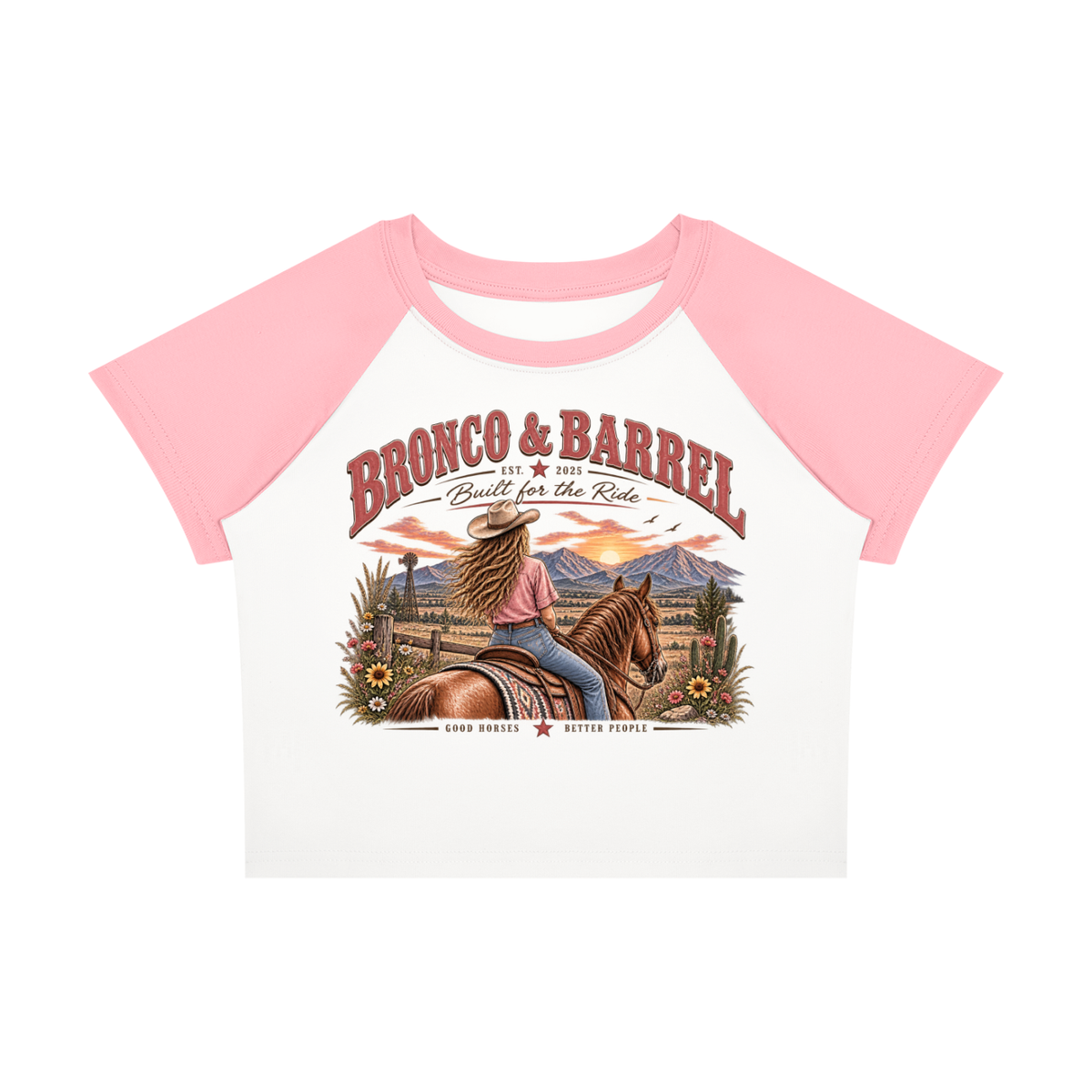 The Sunset Rider Crop Top
